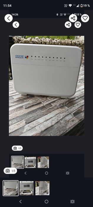 Router Huawei HG658 in stare buna.