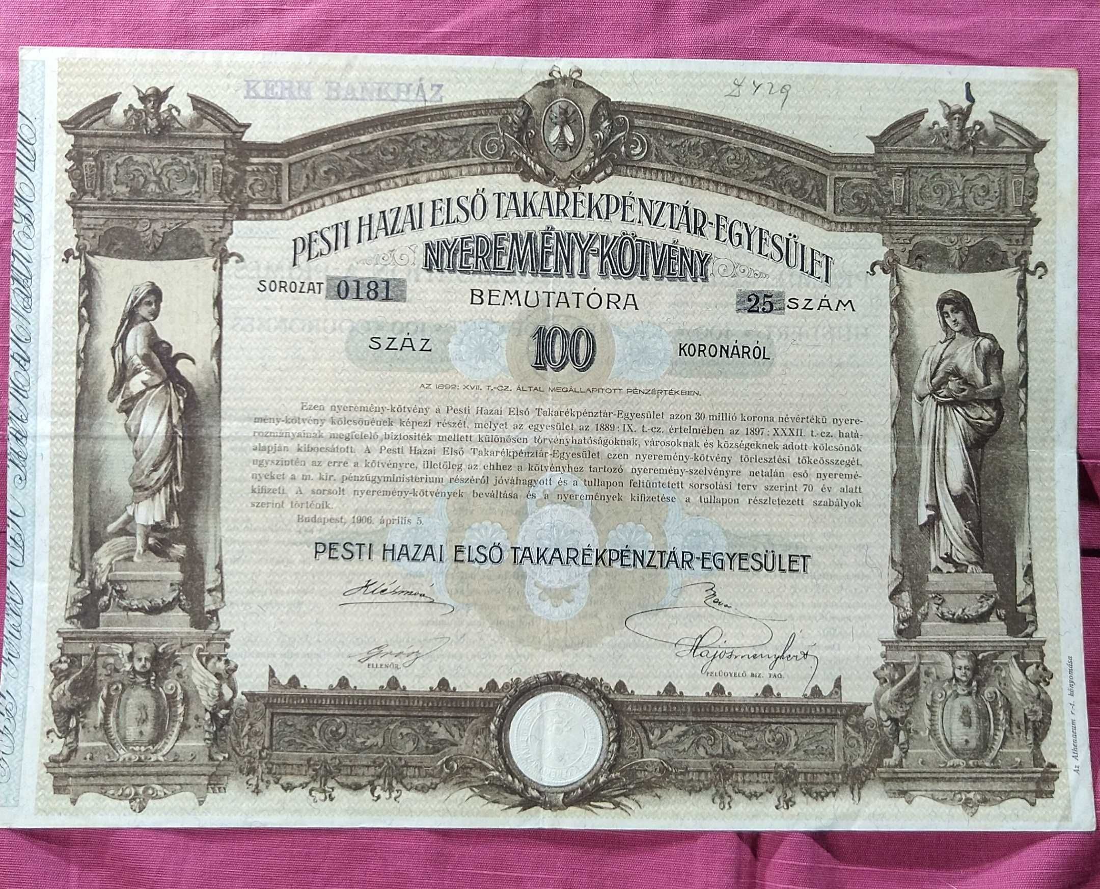 Bonds Shares Stock certificate lot or pieces