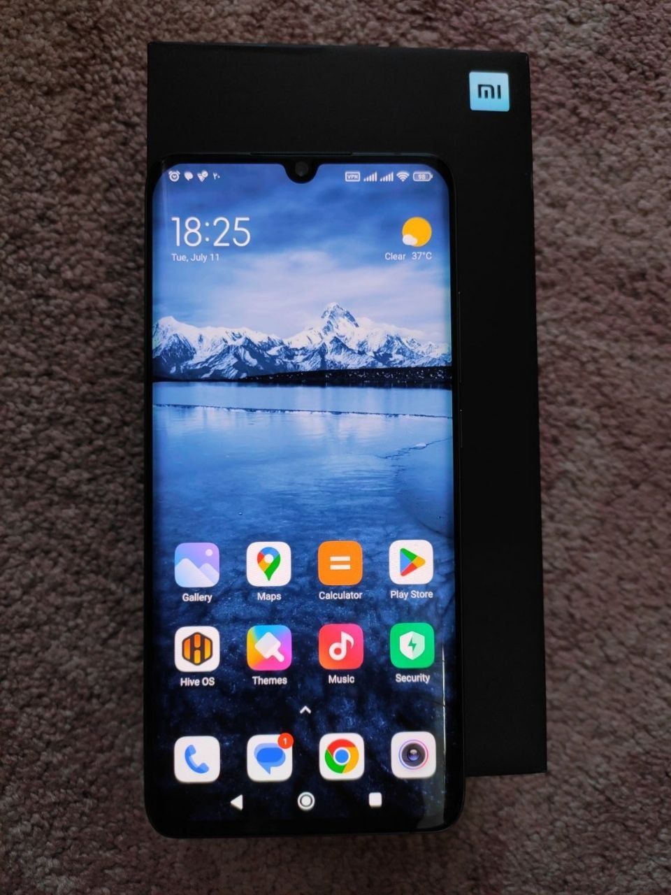 Mi note 10 pro  ro 8 ga 128