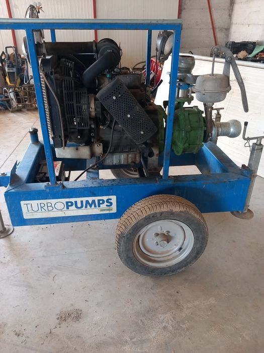 Motopompa pentru irigat.