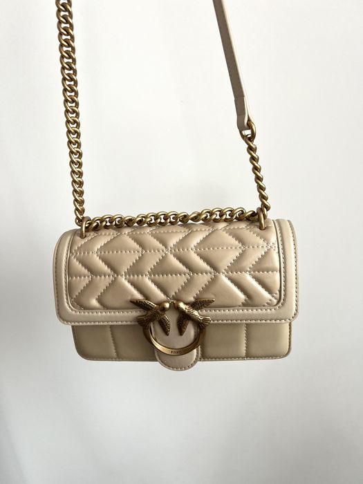 Оригинална кожена чанта PINKO