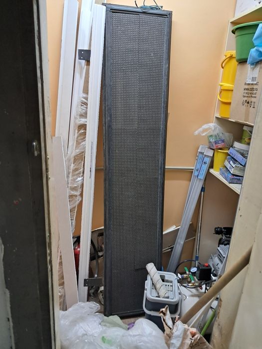 Бегущая строка в рабочем состоянии