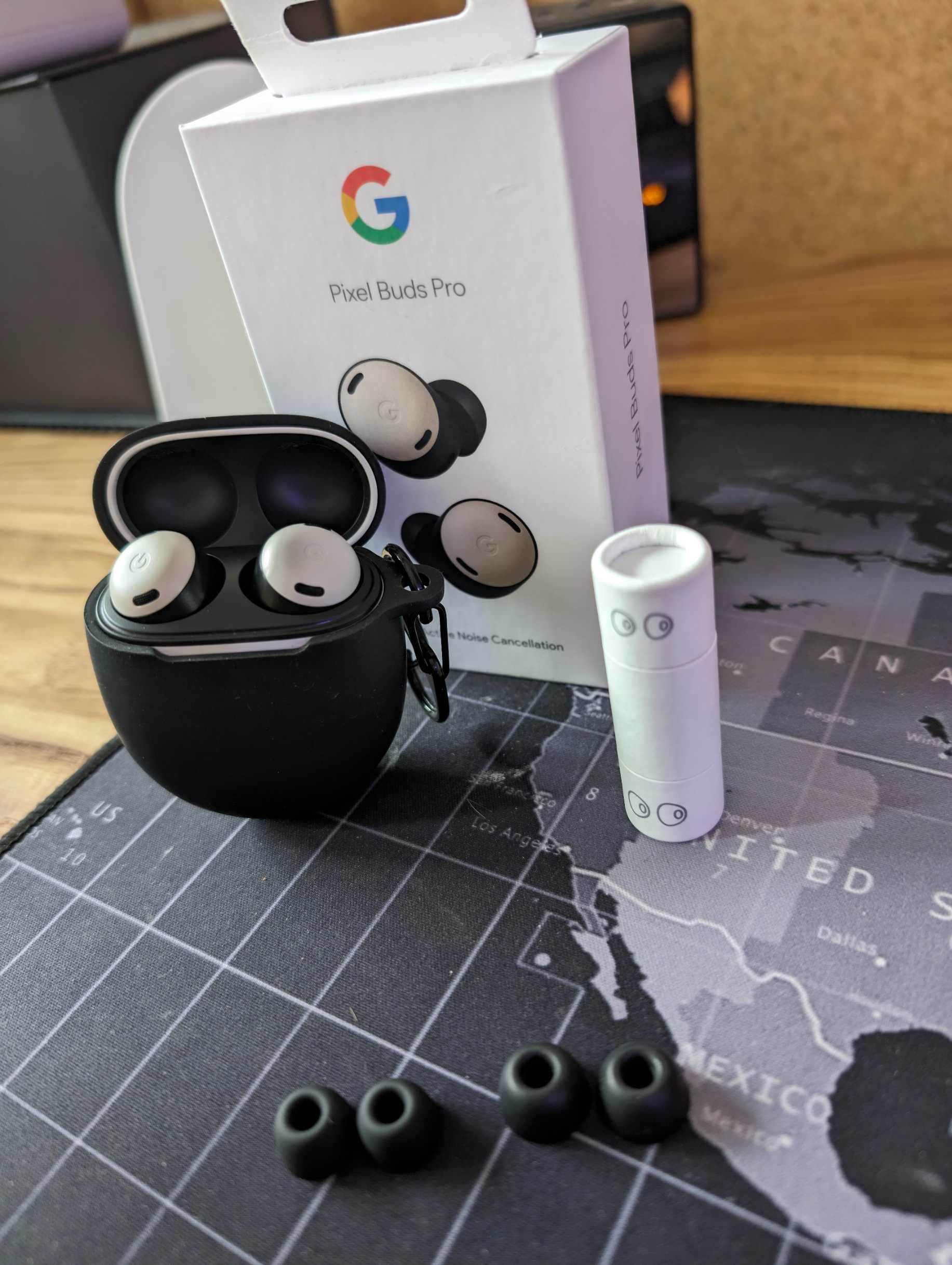 Google Pixel Buds Pro слушалки цвят Порцелан / Porcelain