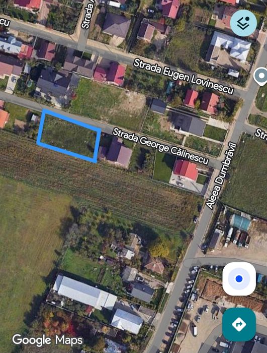 Teren intravilan Burdujeni Aleea Dumbrăvii