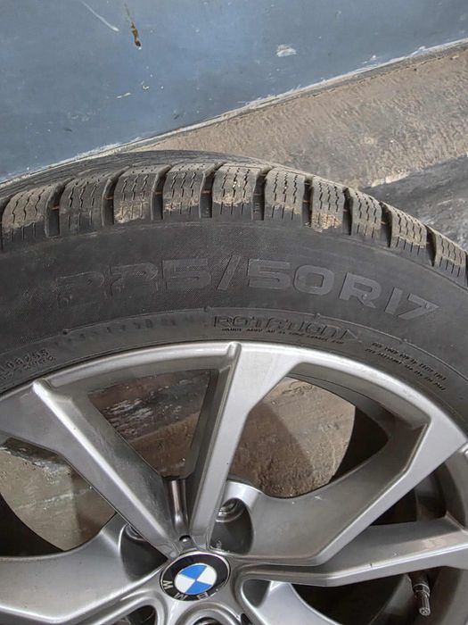 Оригинални джанти BMW 17” със зимни гуми, свалени от BMW 3 G80 2022