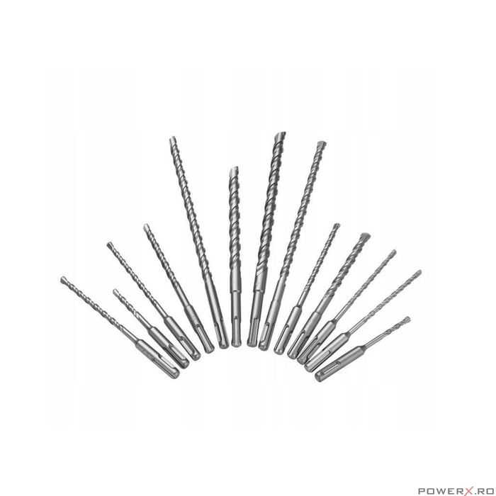Set burgie si dalti SDS+,17 piese, Kraft