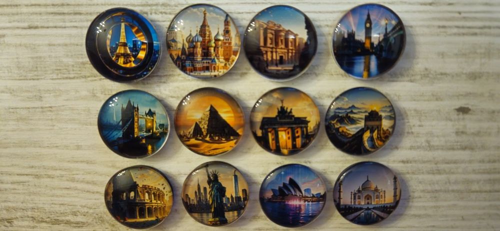 Vand magneti de frigider asiatici si din diferite tari. Vedeti 8 poze