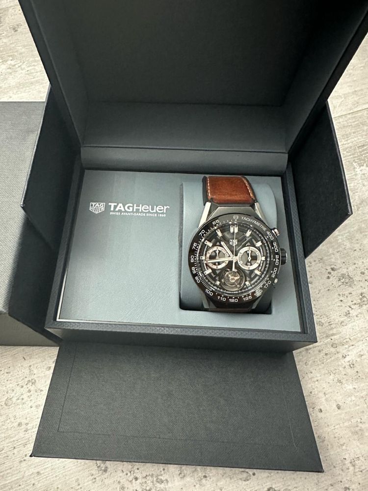 Tag Heuer Carrera Tourbillon Chronograph Ceramic