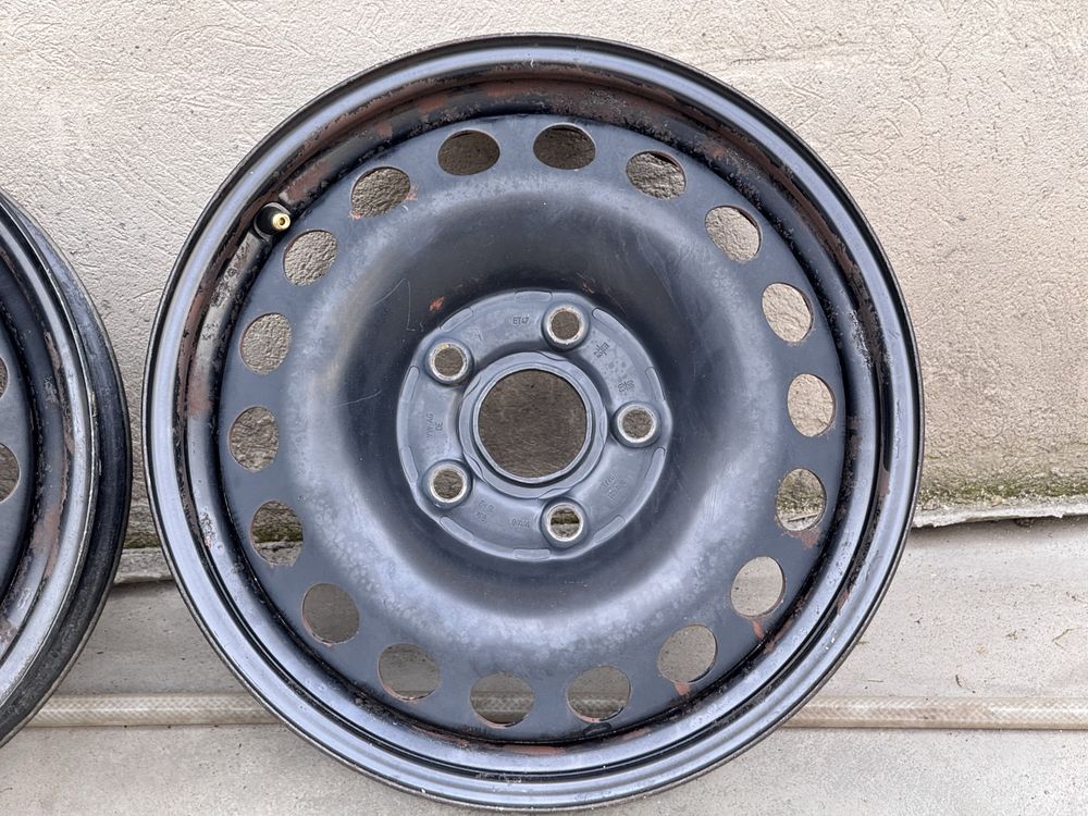 4бр железни VW Audi Skoda Seat 15цола