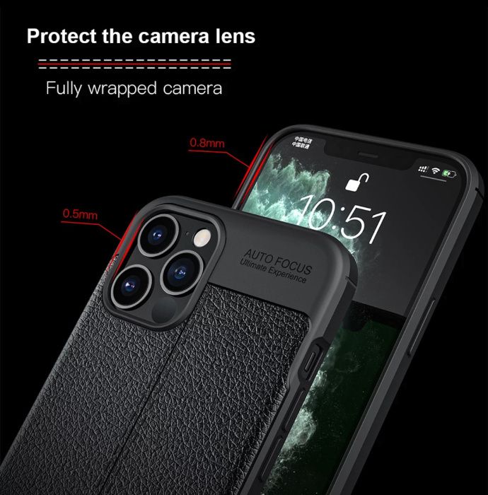 Husa Antisoc model PIELE pt. iPhone 12 , 12 Mini , 12 Pro , 12 Pro Max