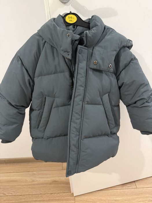 Geaca Zara puf  water repellent 6 ani