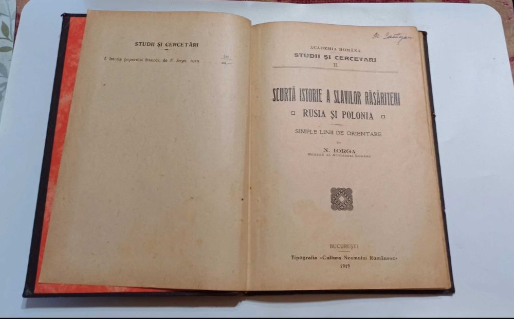 N. Iorga - Rusia și Polonia din 1919