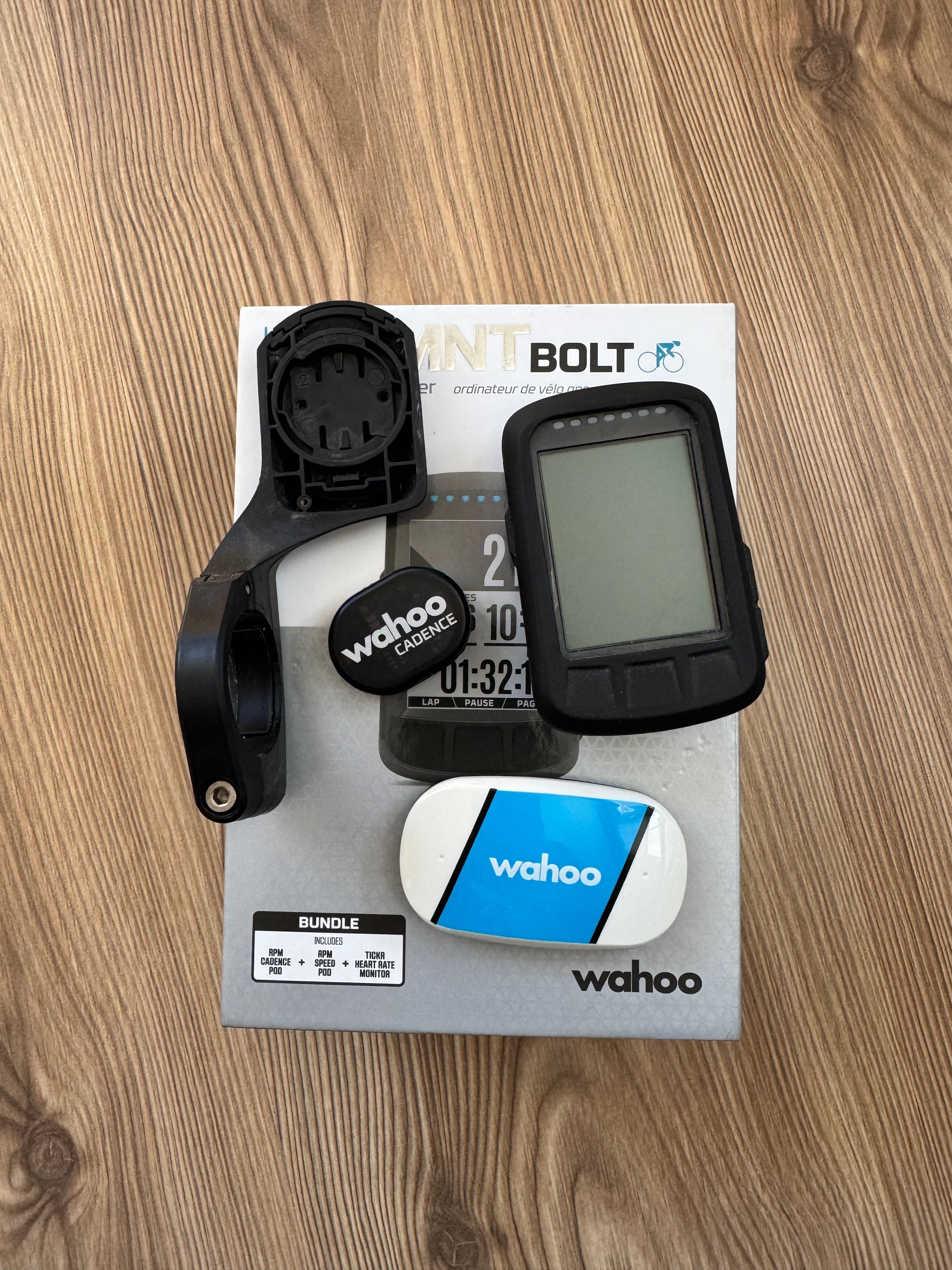 Вело компютър wahoo elemnt bolt - страхотен