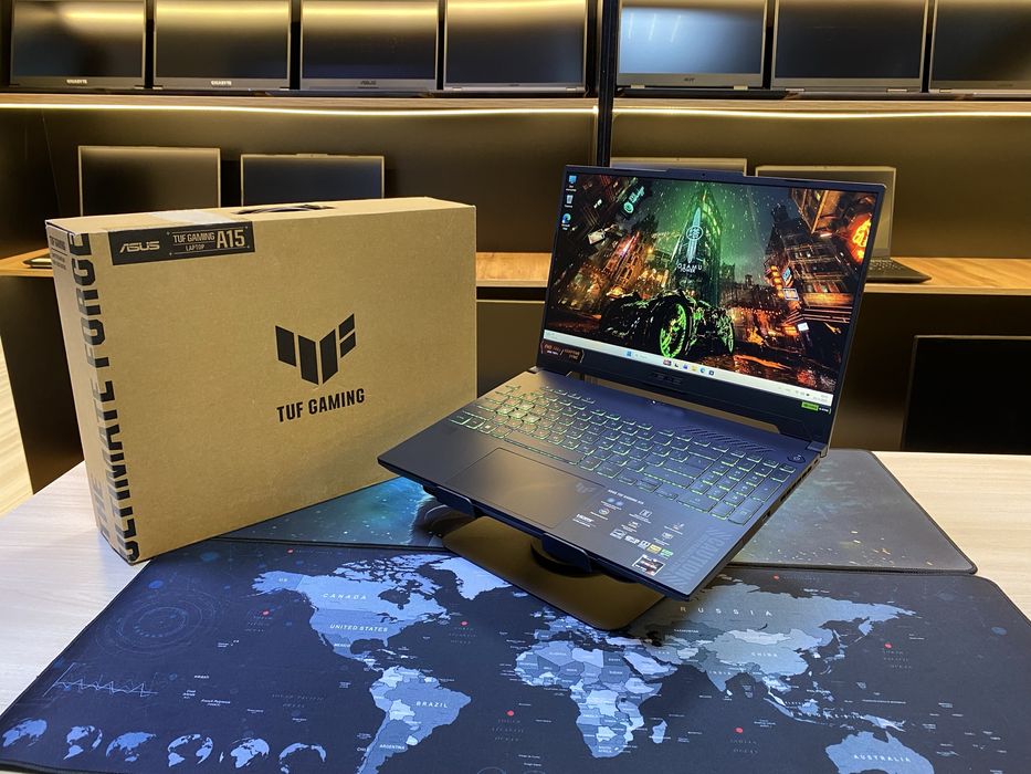 !!!МОЩНЫЙ!!! Игровой Ноутбук Asus TUF Gaming A15 AMD Ryzen 5-7535HS