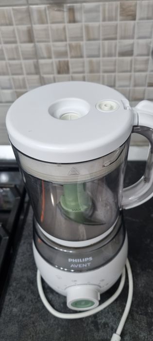 Aparat blender 4 in 1 pentru prepararea hranei bebelusilor Philips scf