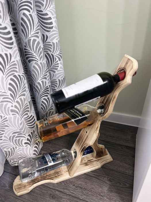 Дървени стойки за бутилки