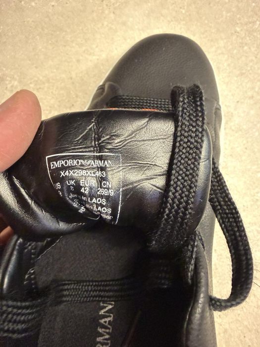 Оригинални кожени маратонки Armani