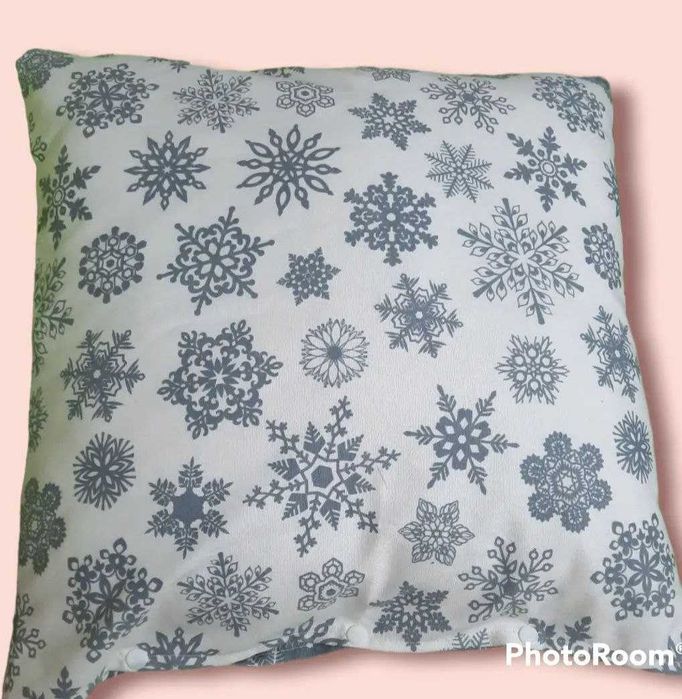 Новогодний чехол на подушки