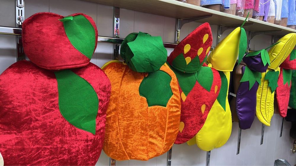 Карнавальные костюмы фрукты овощи аренда.