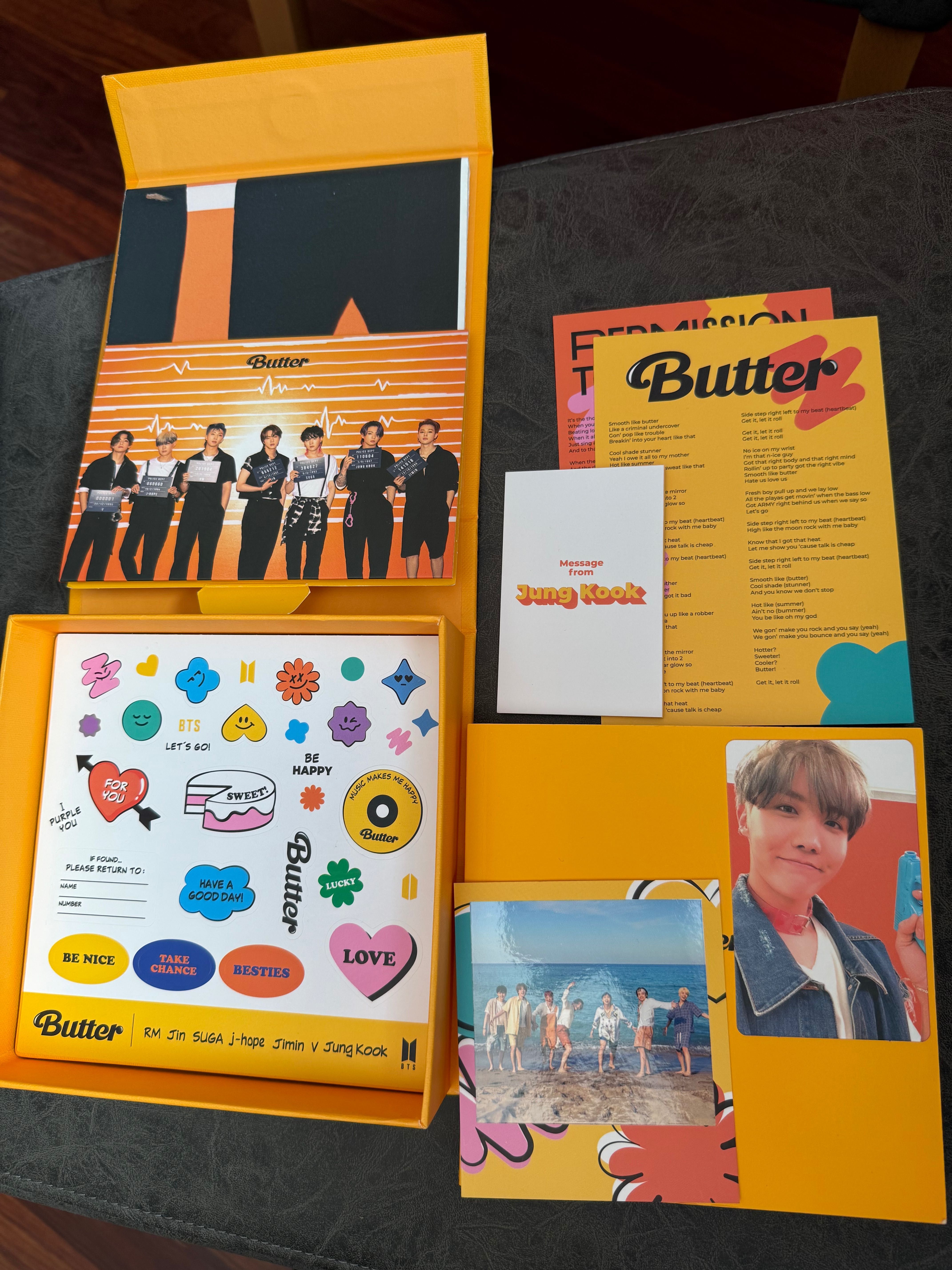 BTS албум Butter Cream ver.