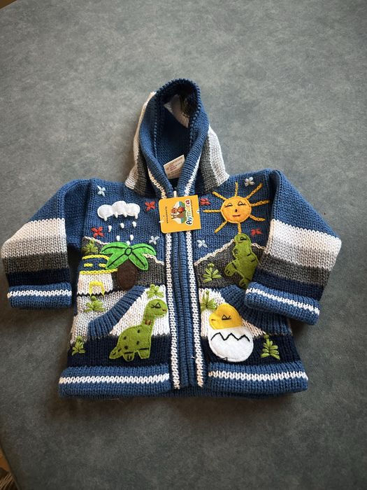 Бебешка жилетка от вълна