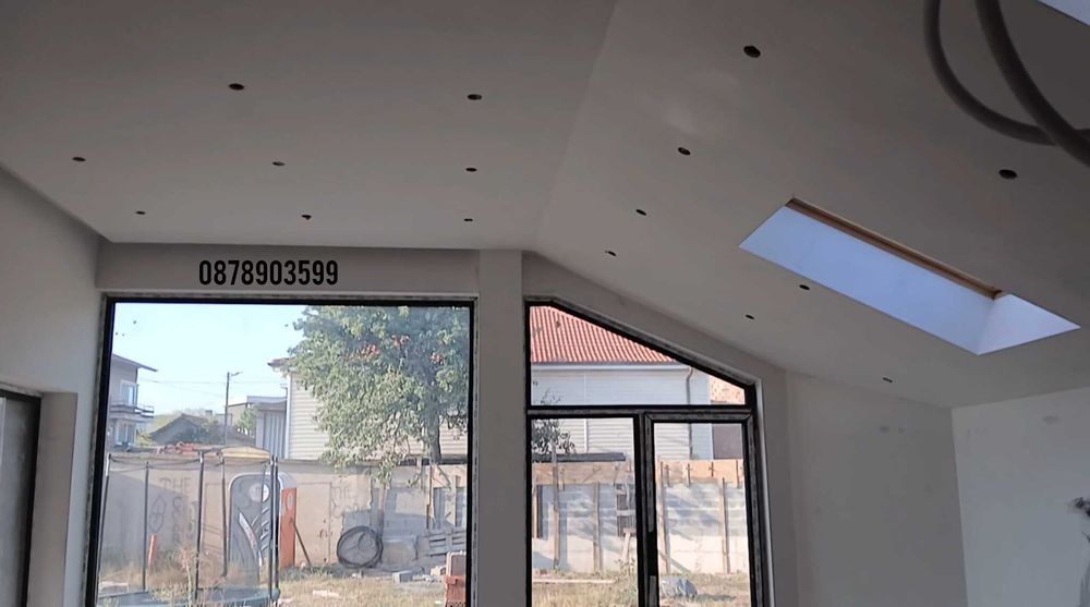 Монтаж на гипсокартон