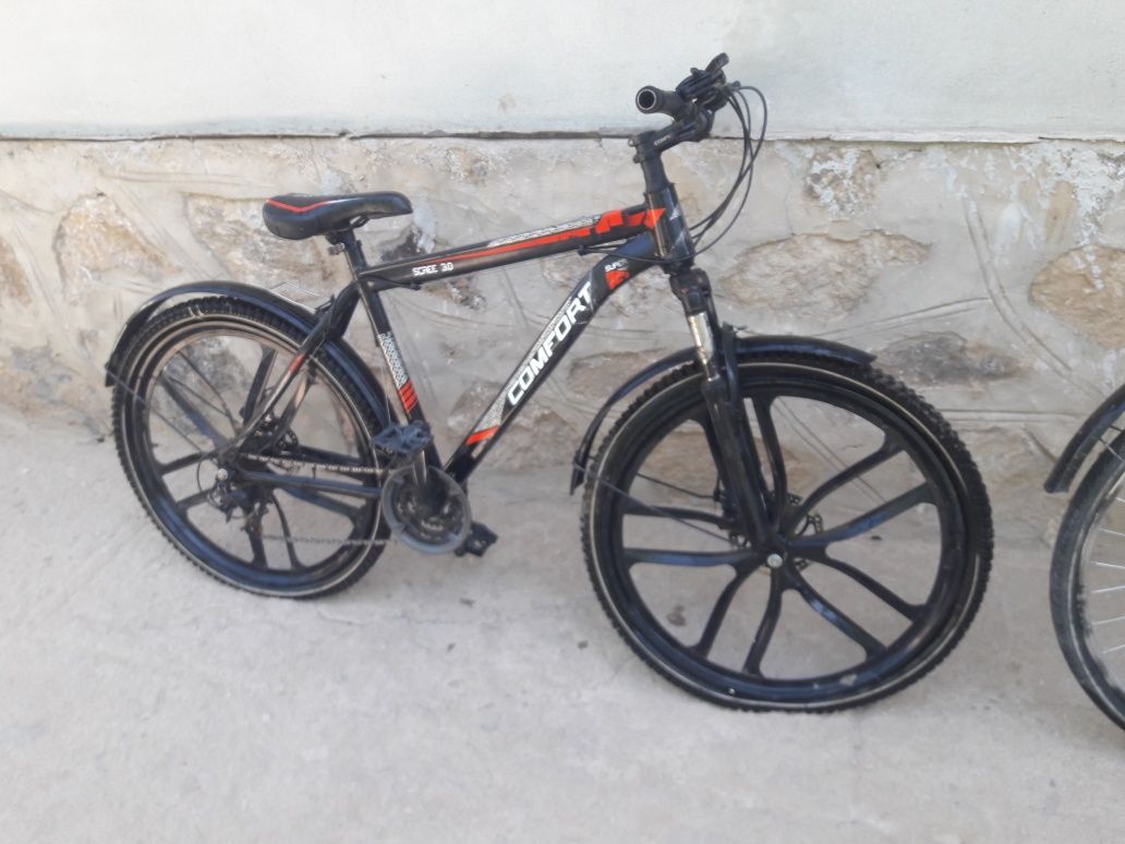 Veloseped rusimi camfort