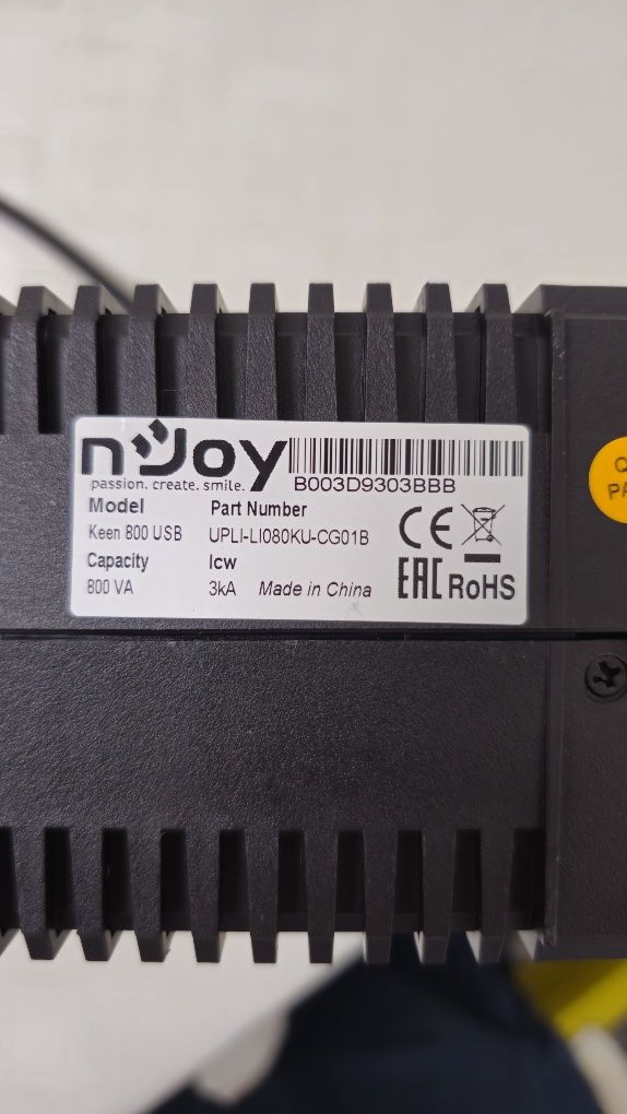 UPS NJOY Keen 800 USB, 800VA/480W Factura si Garantie.