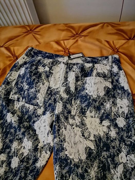 BoohoooMan blugi tapiserie cu croială relaxată masura 54 Plus - Anglia