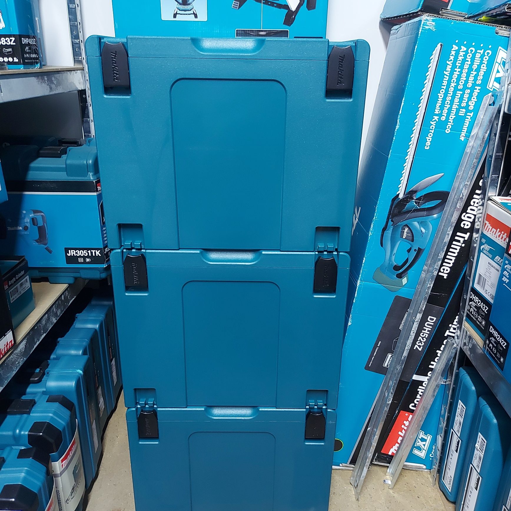 Нови куфари Makita MAKPAC 1,2,3 и 4