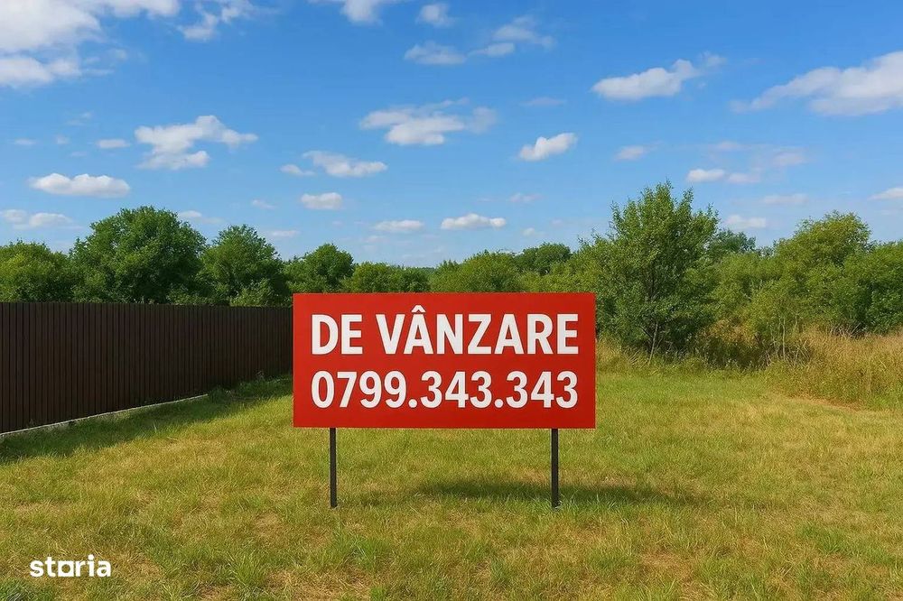 Ocazie! Teren intravilan ,ideal pentru casa ,imprejmuit(Ialomita)