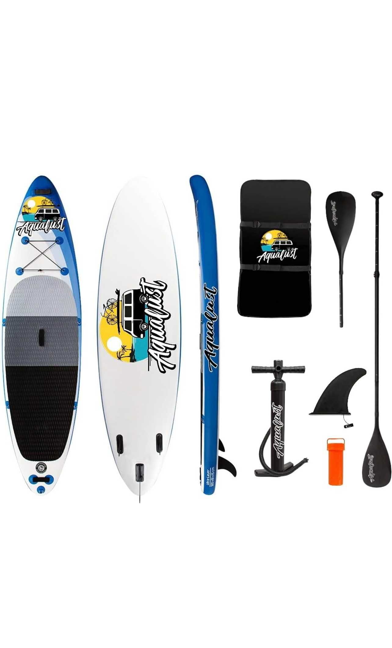 Placa SUP STAND UP PADDLE Paddleboard Caiac 320cmx81cmx15cm +accesorii