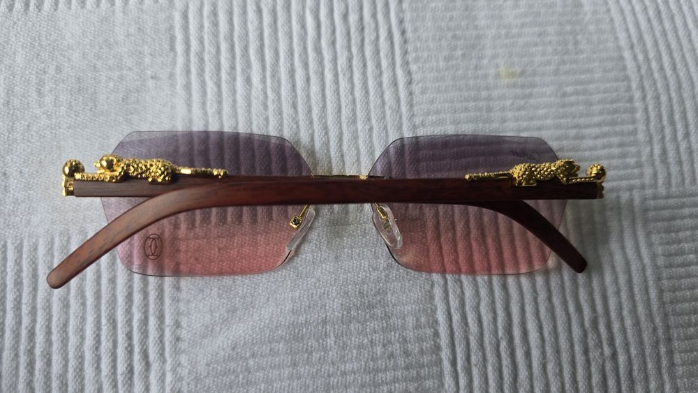 Ochelari de soare Cartier pink