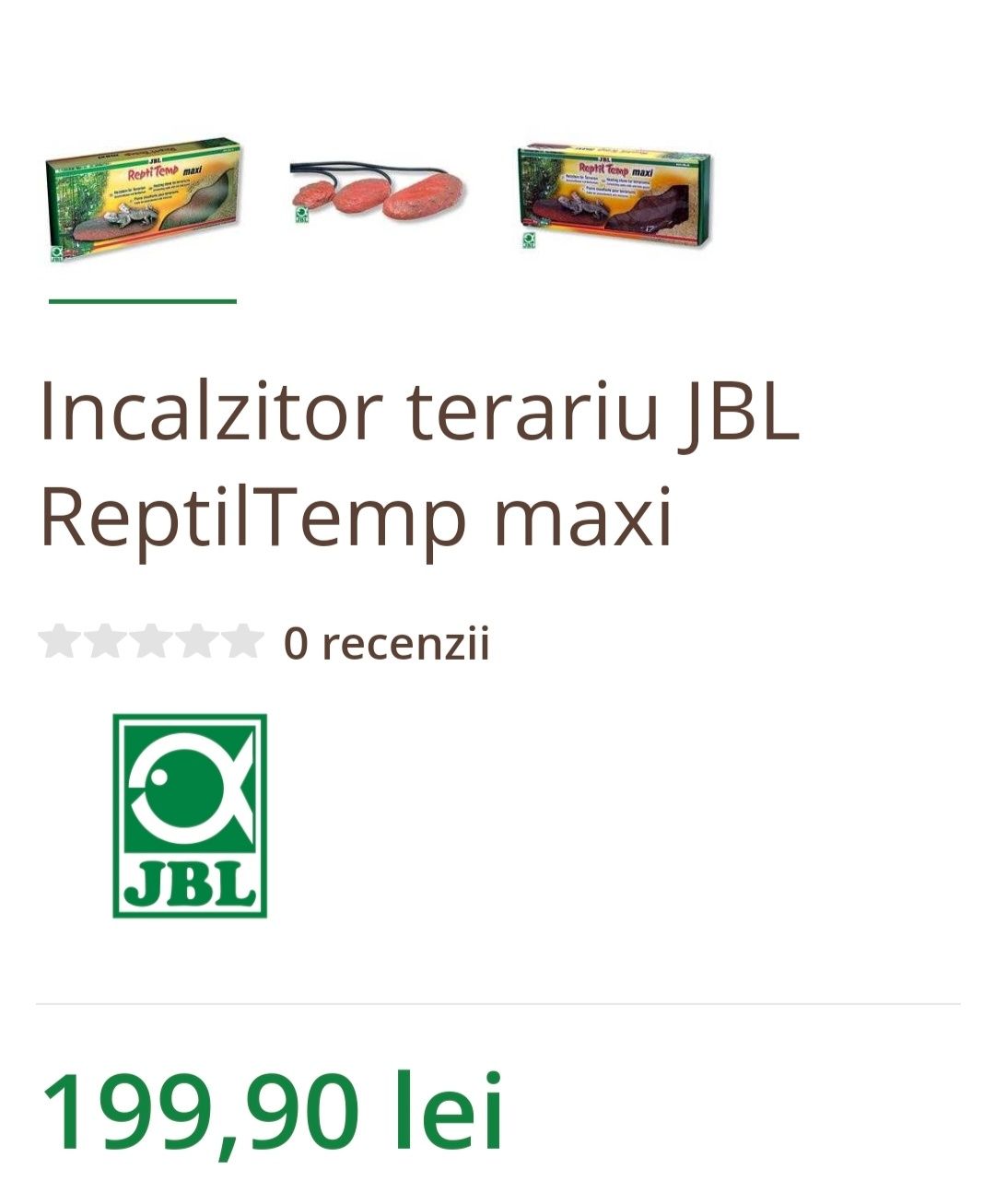 Incalzitor terariu JBL ReptilTemp maxi
