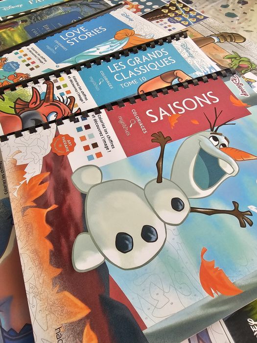 Дисней Disney раскраски по номерам новый год подарок