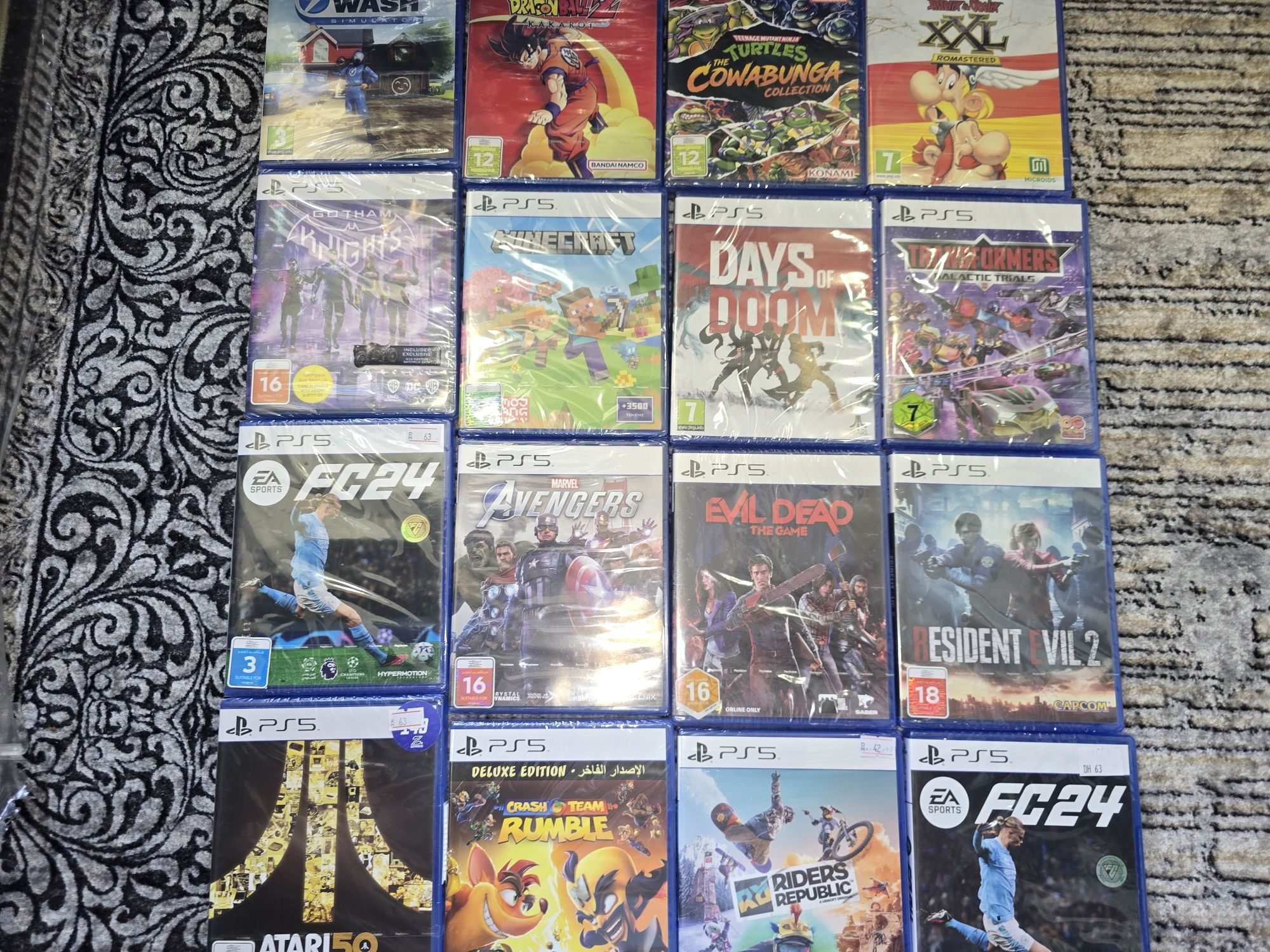 Новые диски для ps5