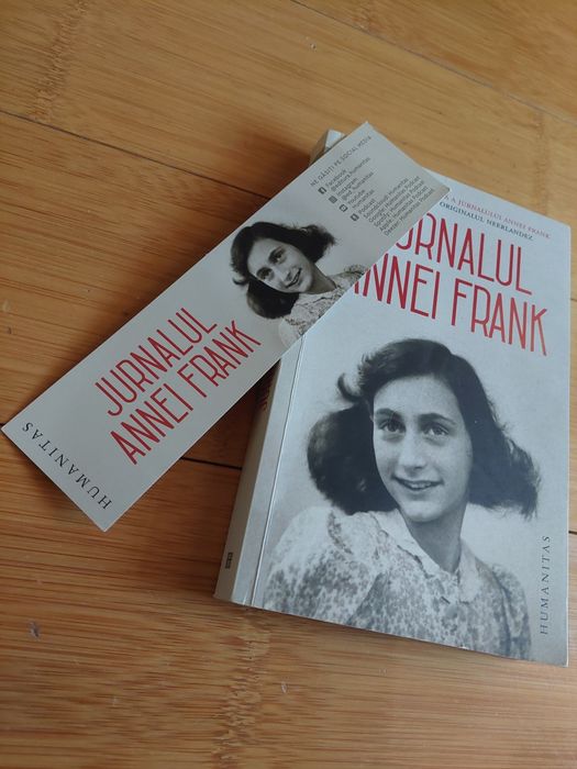 Vând carte "Jurnalul Annei Frank"+semn de carte