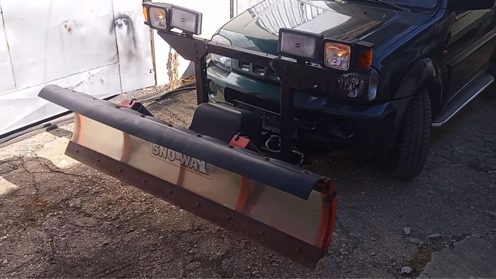 Американско  електро-хидравлично гребло SNO-WAY