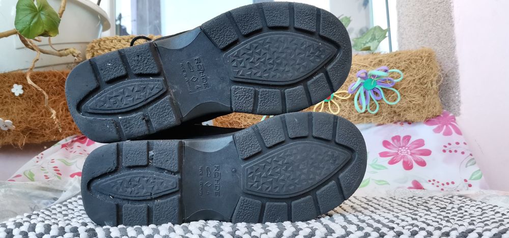 Ботуши Roxde 37н.Естествен велур