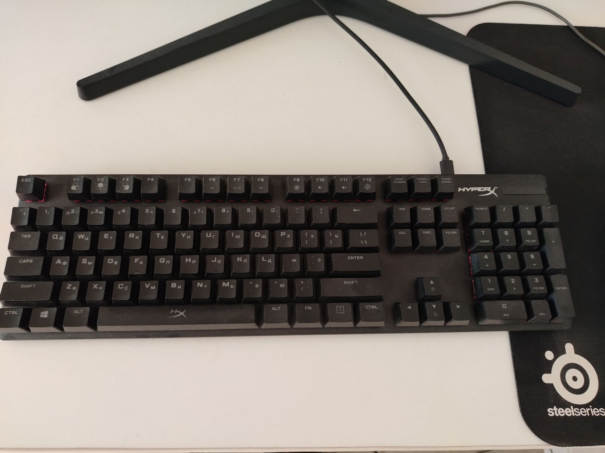 Игровая профессиональная клавиатура HyperX Alloy Origins Red Switch