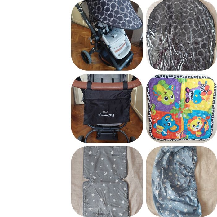 Детска количка Bebe Stars Torro 3 in 1