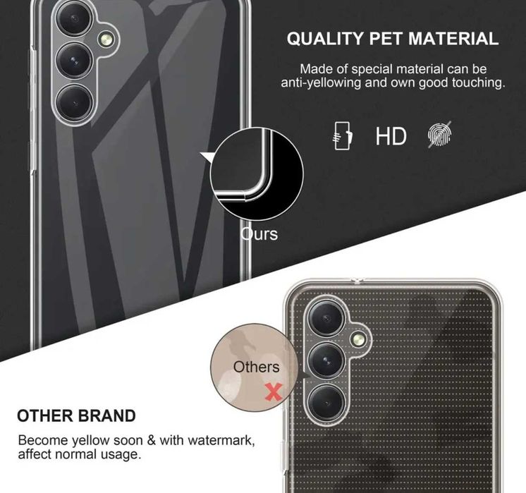 Husa CRYSTAL 360° fata + spate Samsung Galaxy A04s / A13 4G / A13 5G