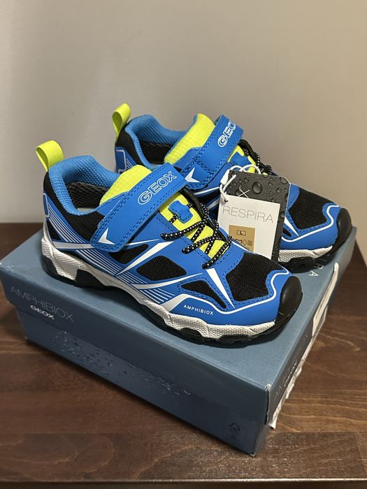 Pantofi sport Geox Magnetar, impermeabili, 29 EU, talpic 19 cm - NOI