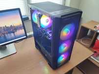 Геймърски компютър, Ryzen 5500, 32gb Ram, Rx6600, 1tb SSD