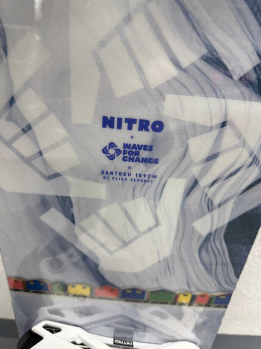 placa noua snowboard nitro santoku L159cm