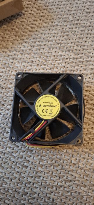 Cooler  Fan Gembird Fancase 80mm