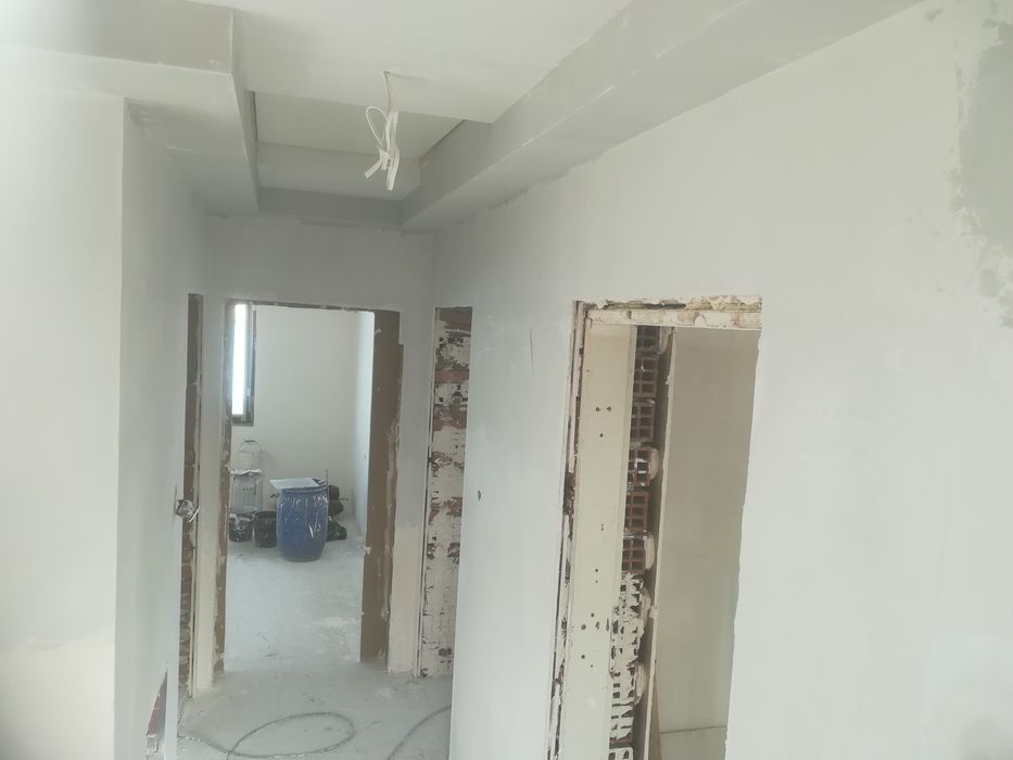 Шпакловка, боядисване, гипскартон