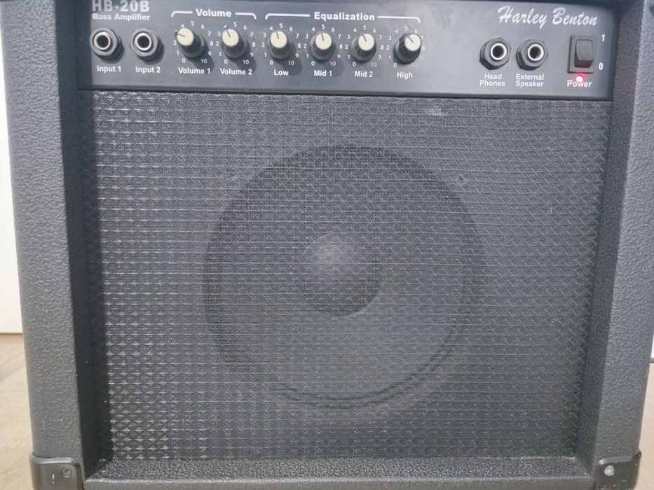 Amplificator chitara Harley Benton HB 20B Bass amplifier equalization