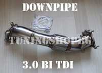 Downpipe Даунпайп DPF off Decat Audi A6 А7 SQ5 3.0 Bi TDi 11-15