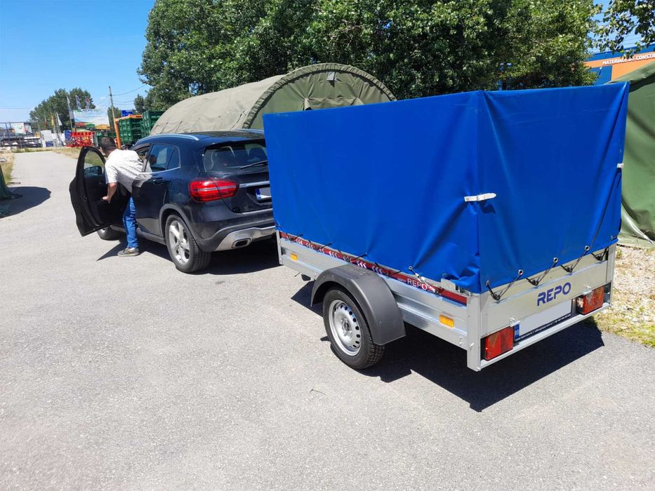 Remorca auto 750 REPO , Mono Ax, carte Rar+nr. rosu GRATUIT